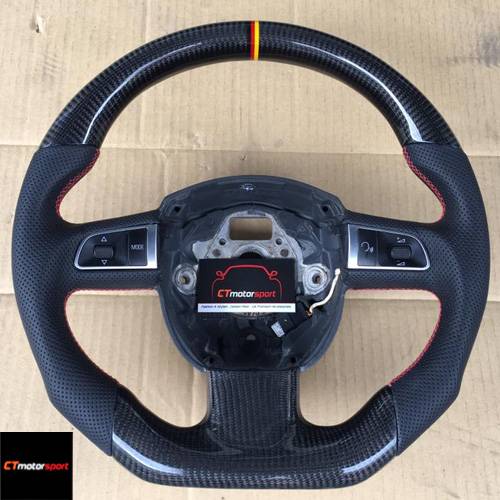 Audi A5 Carbon Fiber Steering Wheel