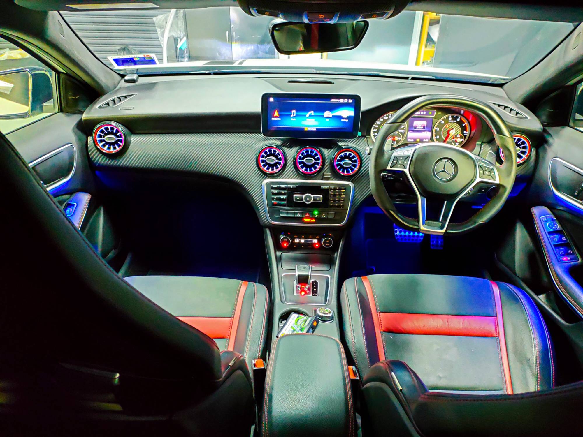 Mercedes Benz W176 W205 W212 W222 CLA GLC GLA GLB Turbine Aircond Vent