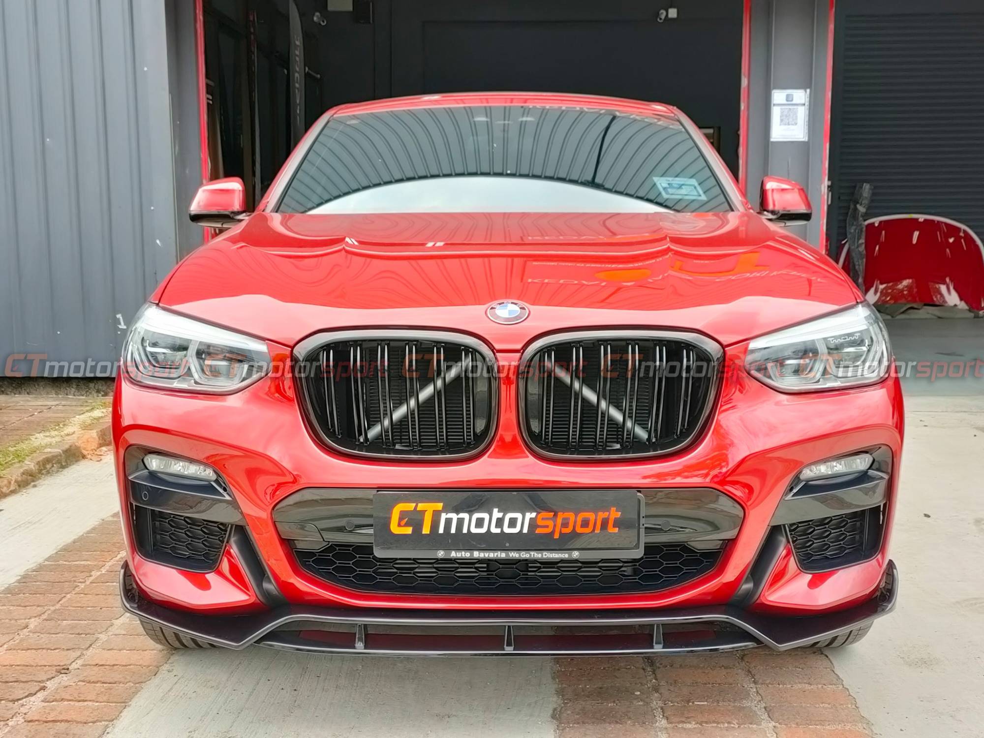 BMW G02 X4 Installed X4M Competition Kit