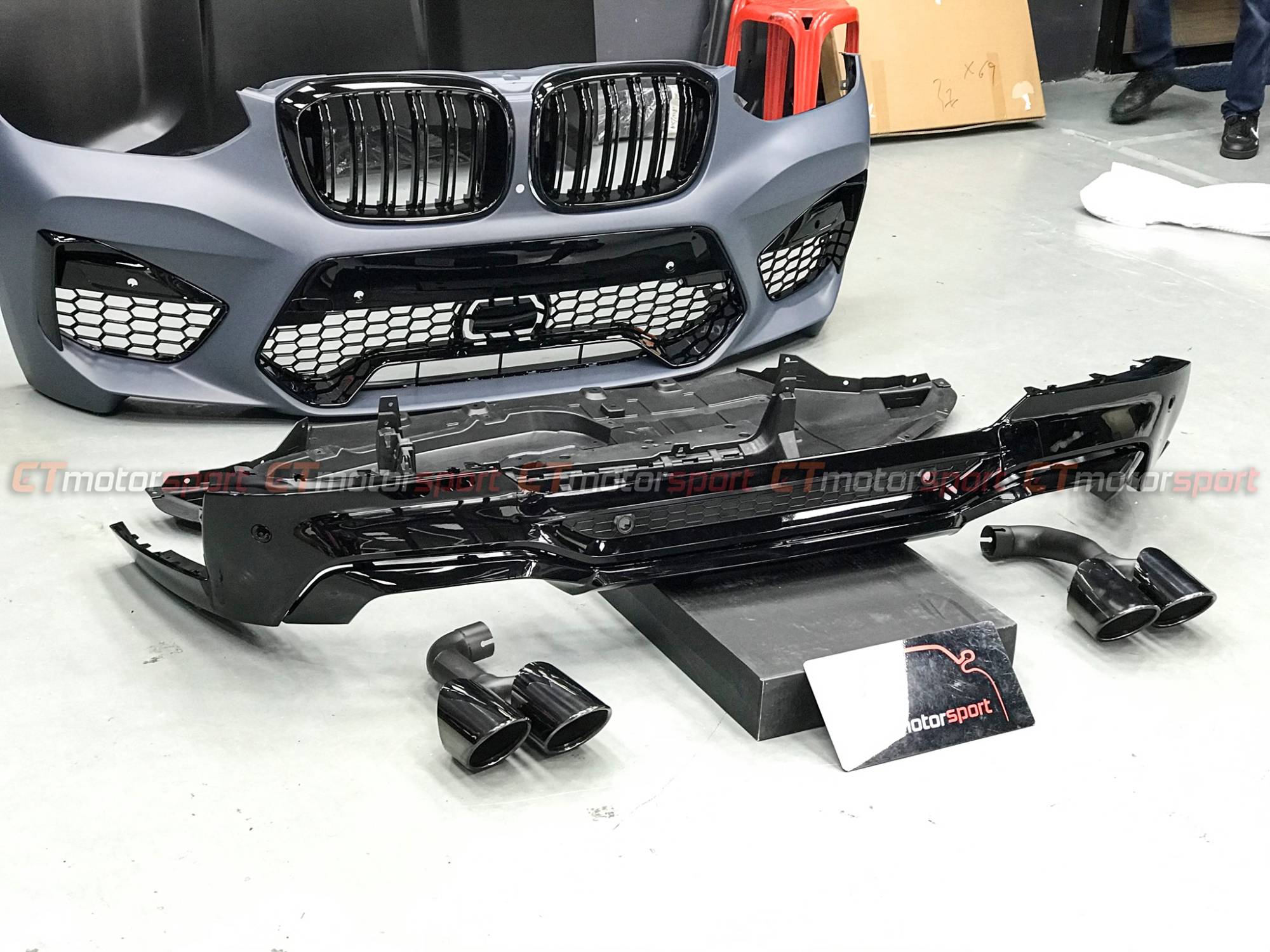 BMW G02 X4 Installed X4M Competition Kit