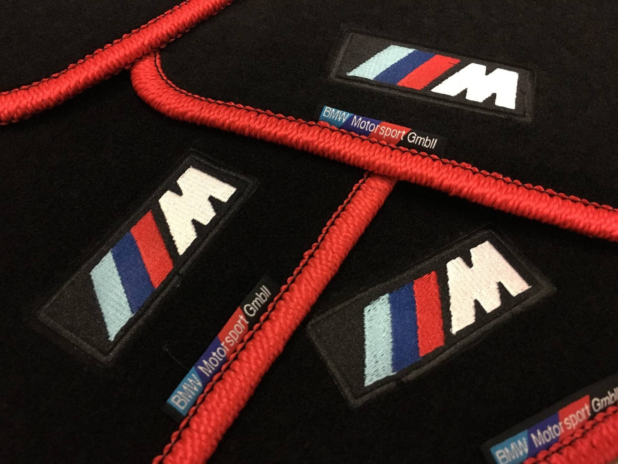 BMW F10 5 Series Installed Custom Fitted MSport Floor Mat