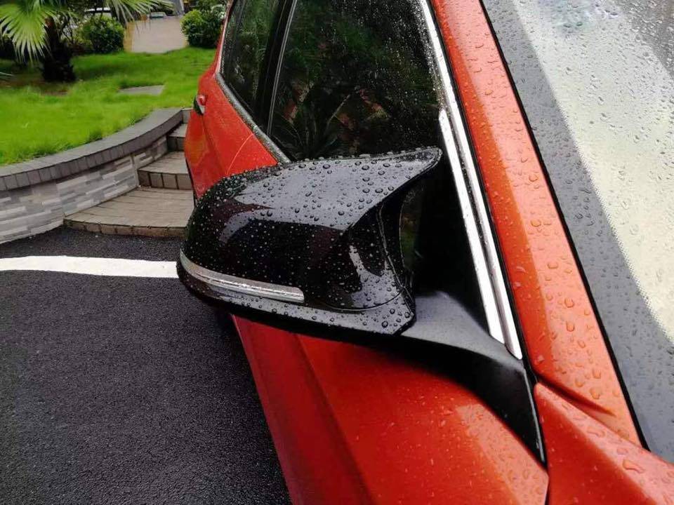 BMW F30 3 Series Installed M4 Style Side Mirror Replacement