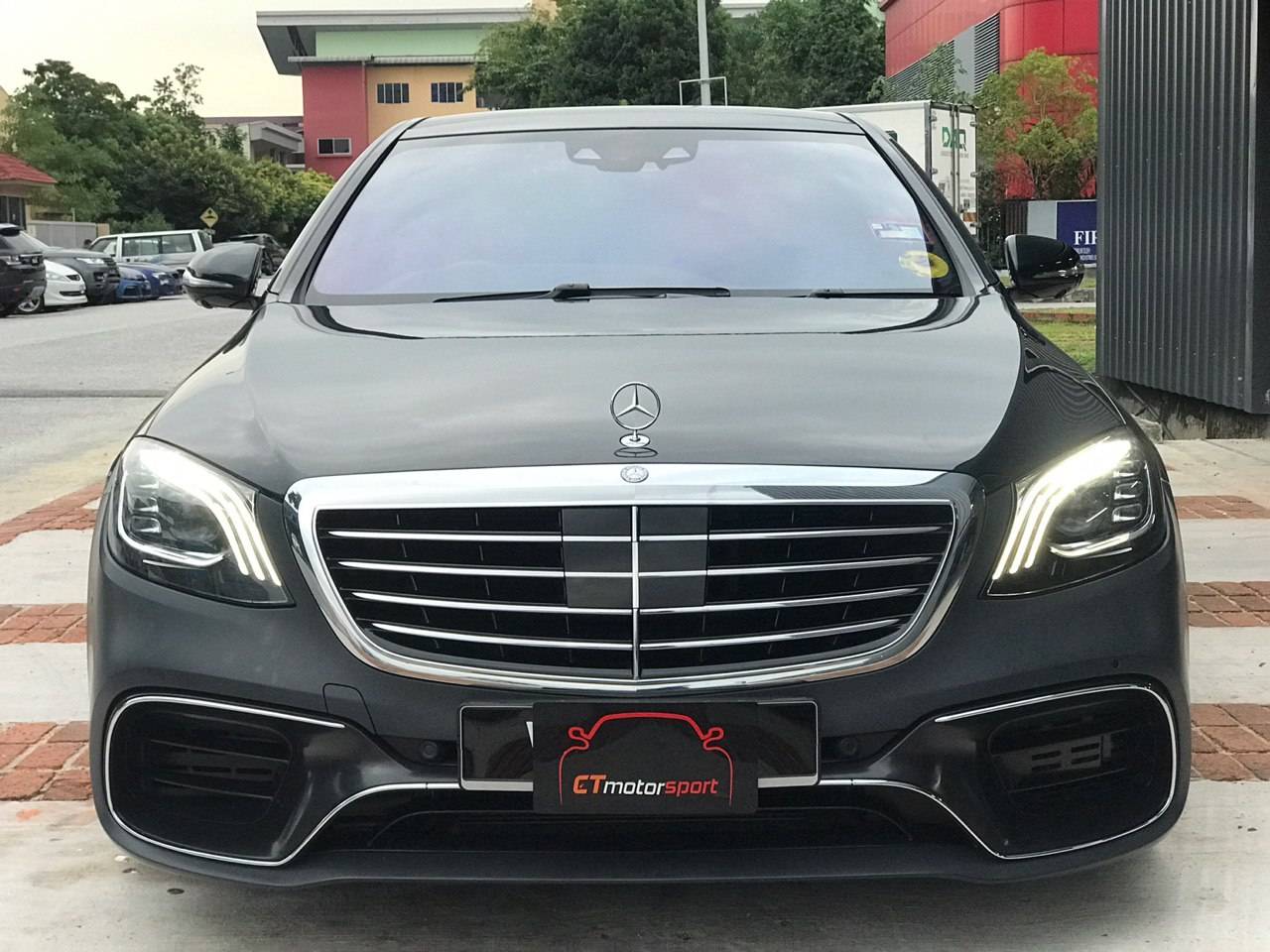 MercedesBenz SClass W222 Installed S63 Facelift Front Grill