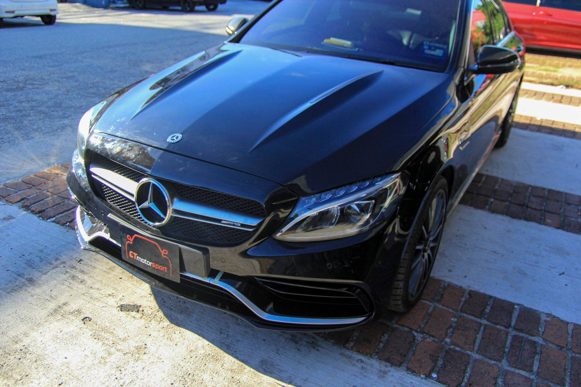 mercedes-benz-c-class-w205-installed-c63-front-hood