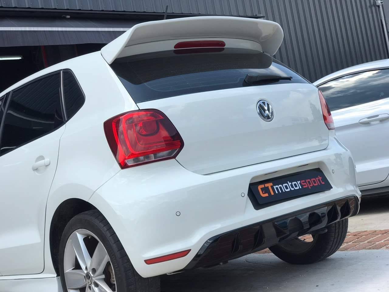 Volkswagen Polo Installed RLine R400 Rear Spoiler