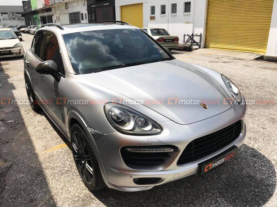 Porsche Cayenne 20142017 PreFacelift Installed Conversion Cayenne Turbo PreFacelift