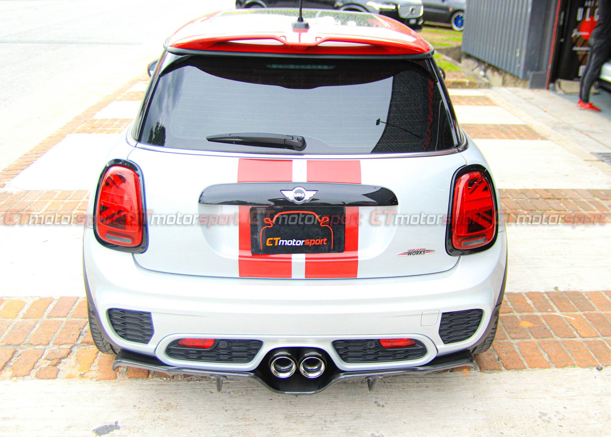 MINI Cooper / Cooper S F55 F56 Installed JCW Rear Spoiler