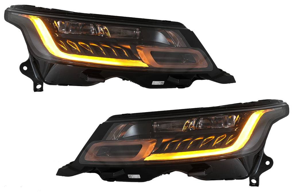 RANGE ROVER SPORTS SVR Installed SVR Facelift LED Front Head Lamp
