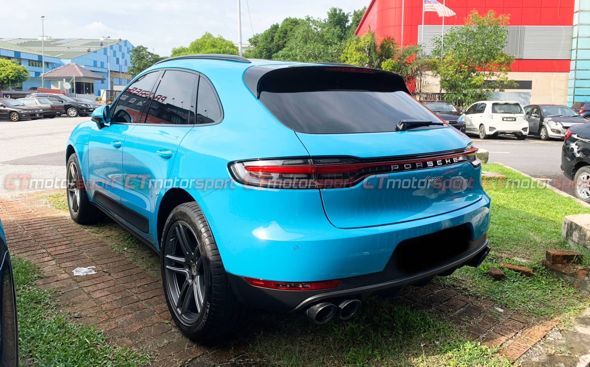 Porsche Macan Facelift Installed 360 Camera Parking Assist System
