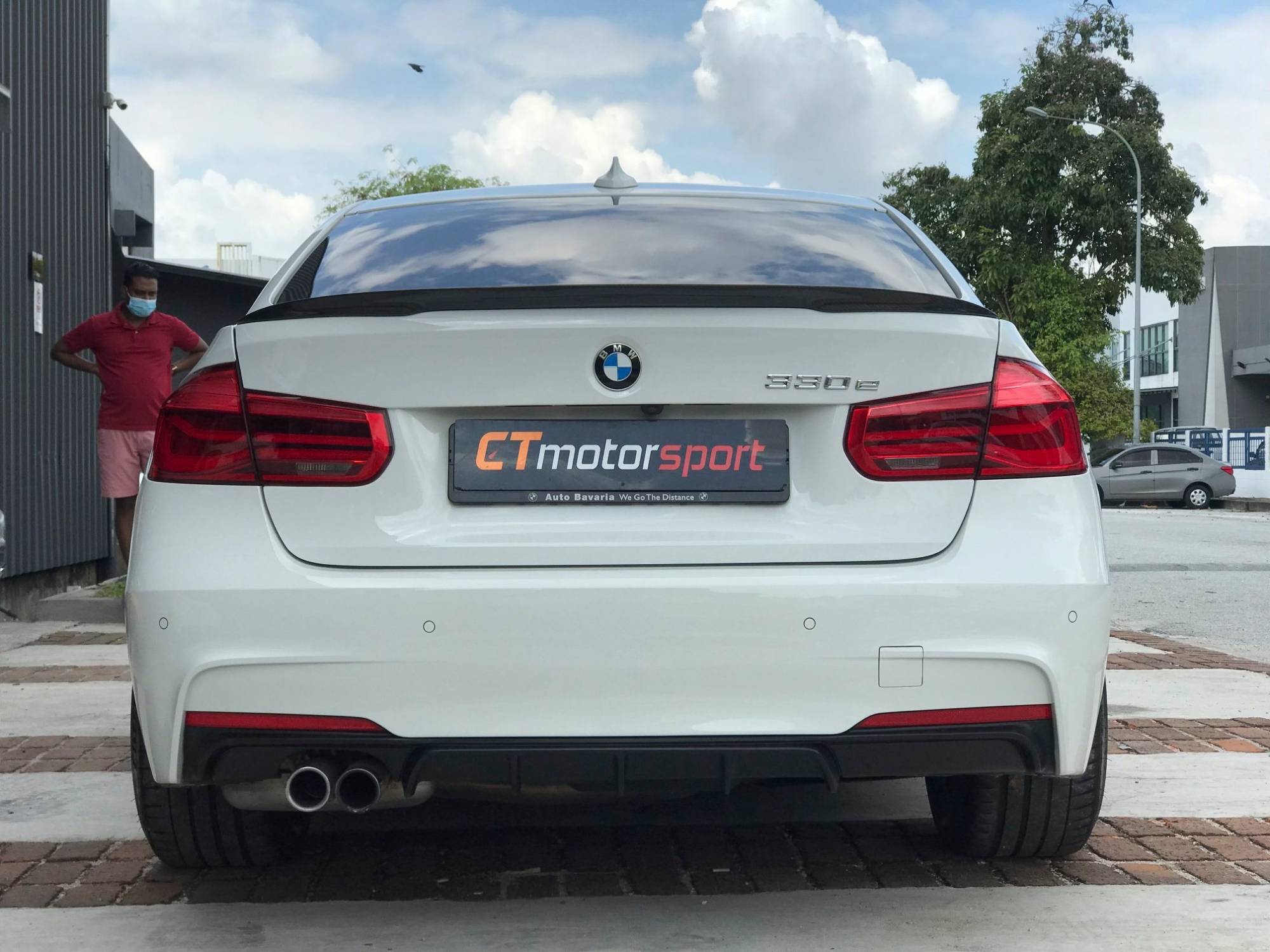BMW F30 3 Series Installed MSport with Performance Kit Set