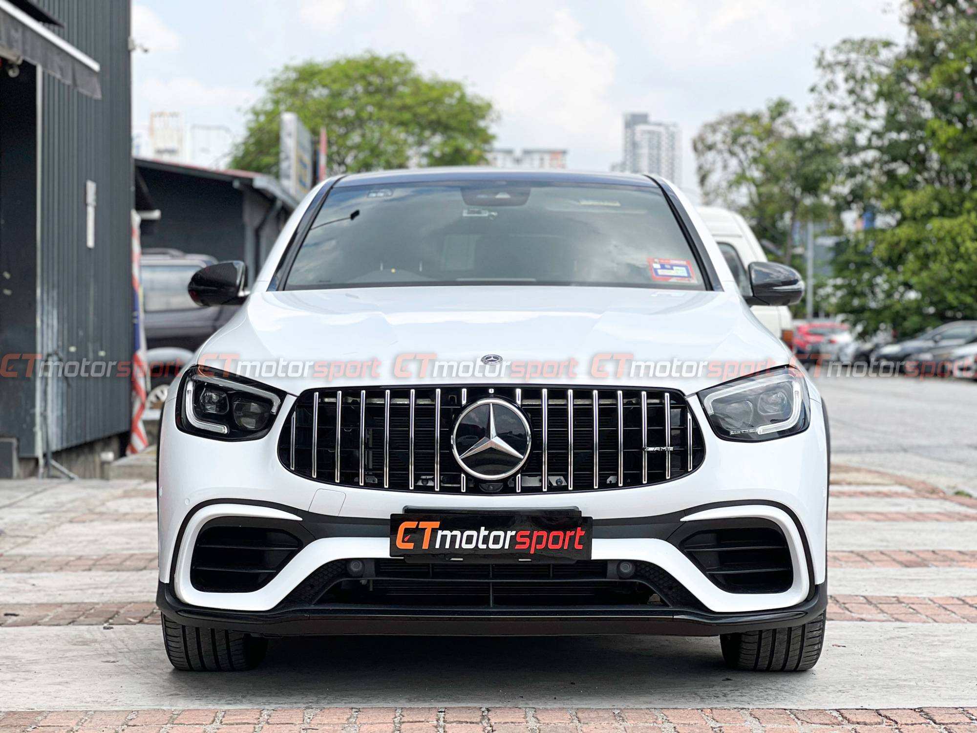 Mercedes GLC X253 Coupe Conversion GLC63 Facelift Bodykit