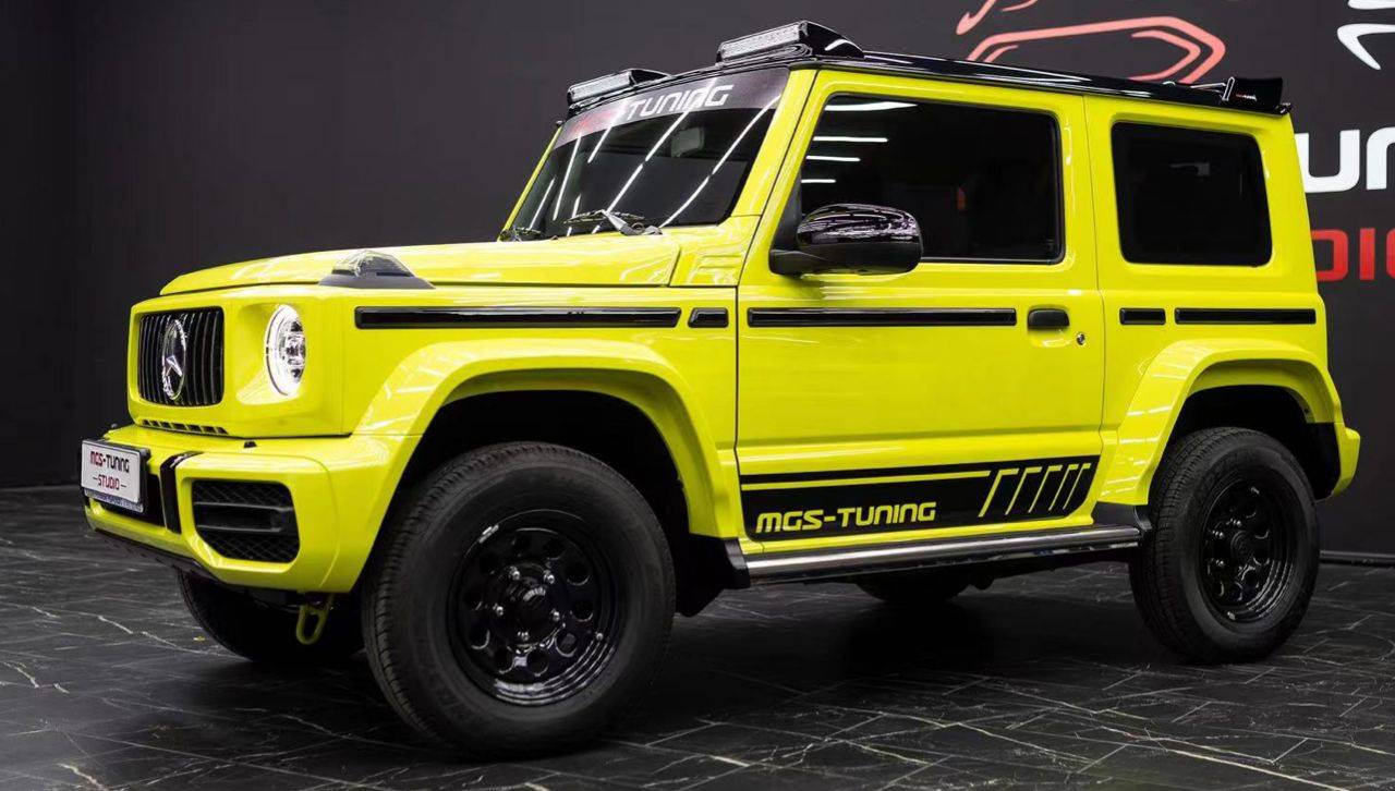 Suzuki Jimny Convert AMG G63 Style Bodykit Full Set