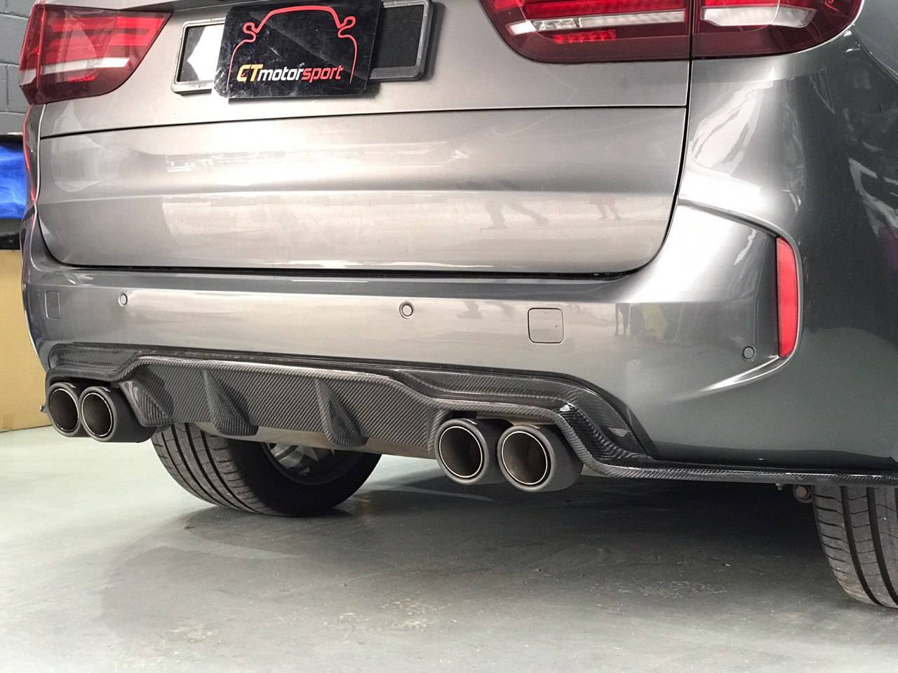 BMW F15 X5 MPerformance Carbon Fiber Front Lip & Rear DIffuser Set