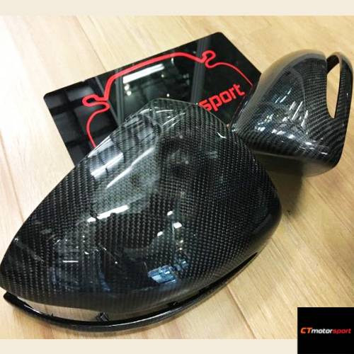 Mercedes Benz W205 Installed Carbon Fiber Side Mirror Replacement