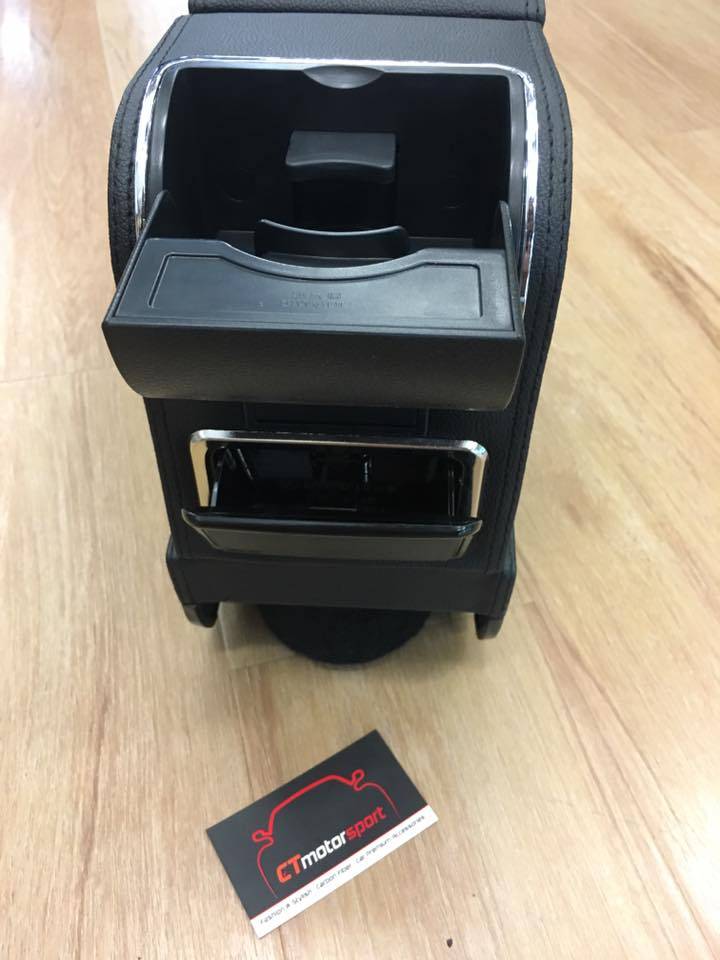 MINI Cooper / Cooper S R56 Installed Retrofit Arm Rest with USB Port
