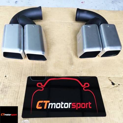 Porsche Cayenne 958 Turbo Exhaust Tail Pipe Tip