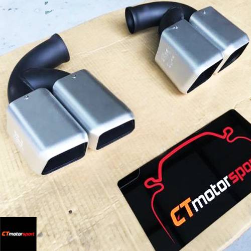 Porsche Cayenne 958 Turbo Exhaust Tail Pipe Tip
