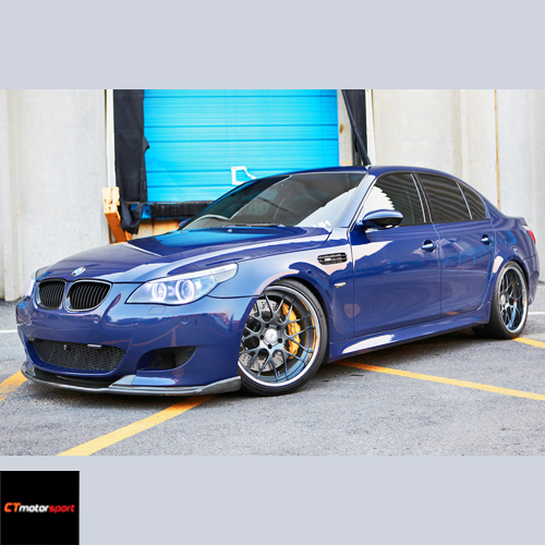 BMW E60 MSport M5 Carbon Fiber Front Lip Bodykit