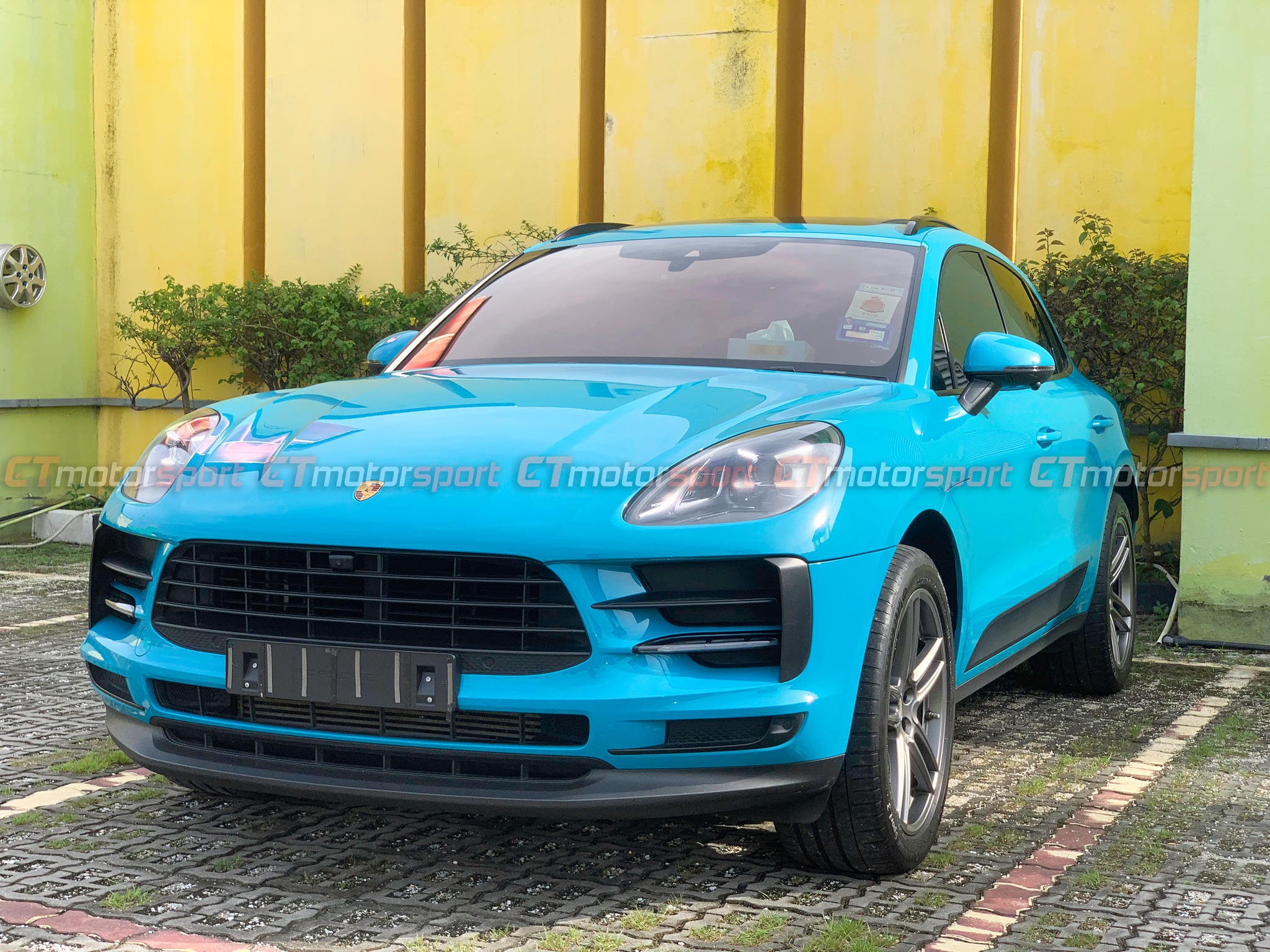 Porsche Macan Facelift Installed 360 Camera Parking Assist System