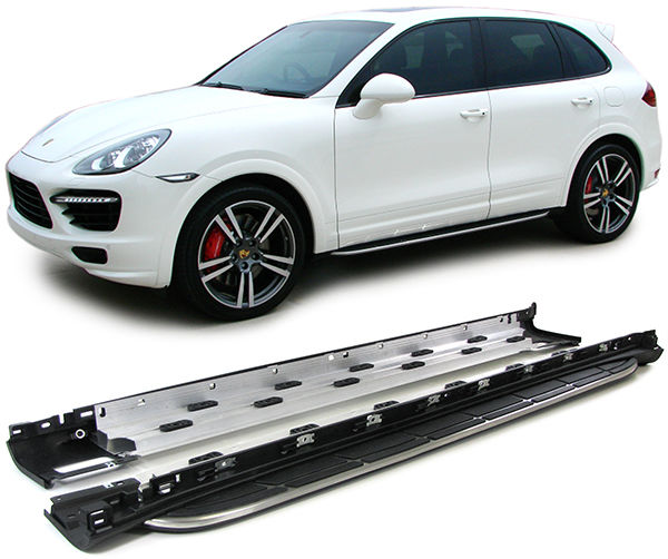 Porsche Cayenne 958 Old Model Installed Side Step Running Board