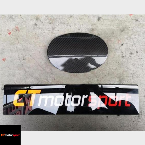 Maserati Ghibli Dry Carbon Fuel Tank Cover 