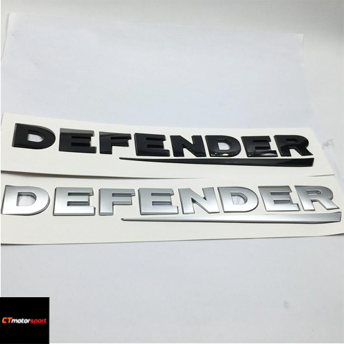 Land Rover Discovery Defender Wording Emblem