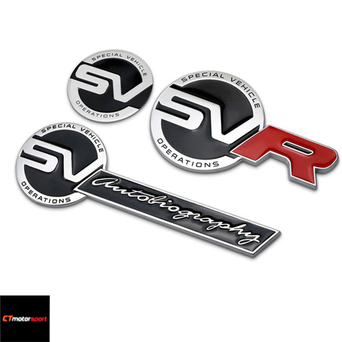 Range Rover SVR Autobiography Emblem