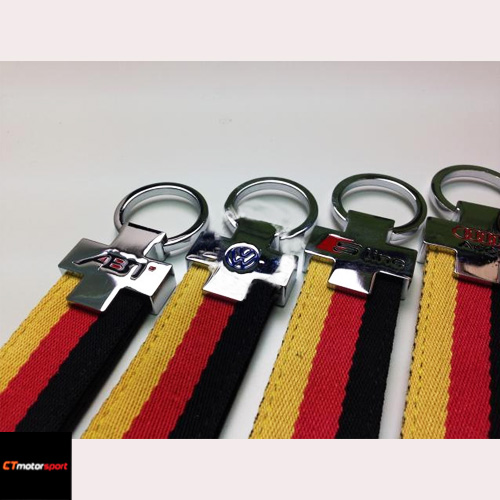 BMW M Sport  ABT Tri Color Key Chain 