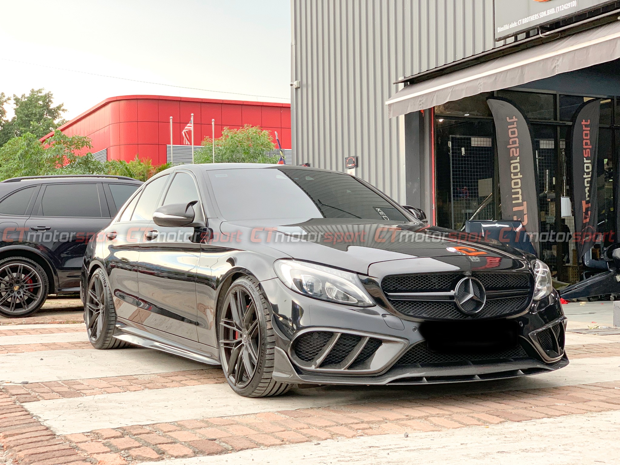 Mercedes-Benz C Class W205 AMG Brabus Air Vent Trim Cover 