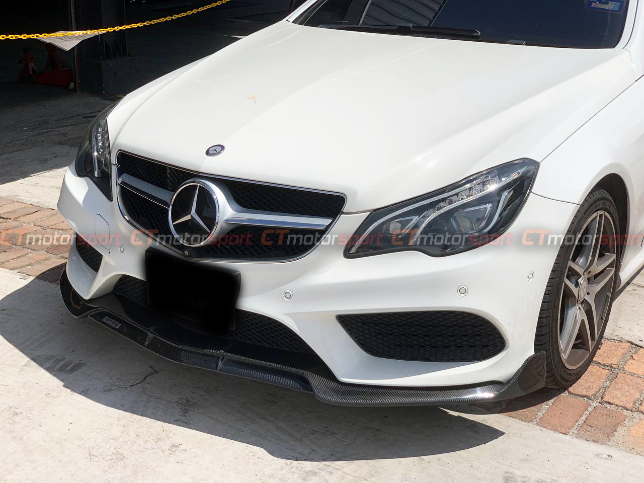 Mercedes Benz E-Class W207 Carbon Fiber Brabus Front Lip 