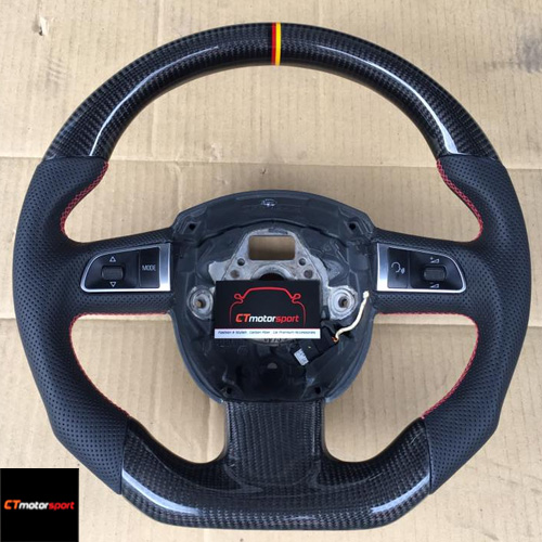 Audi A5 Carbon Fiber Steering Wheel 