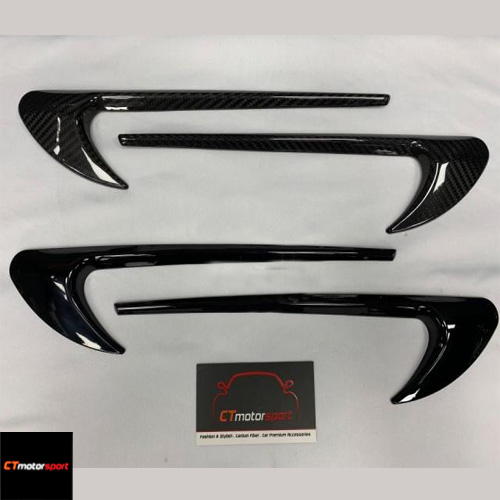 Mercedes Carbon Fiber Side Fender Trim Cover 