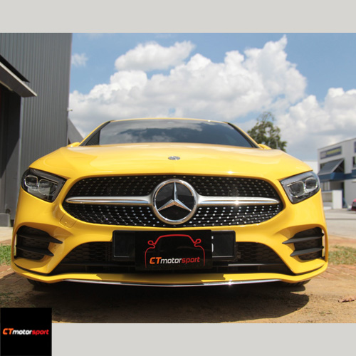 Mercedes W177 AMG Conversion Front Canard Trim