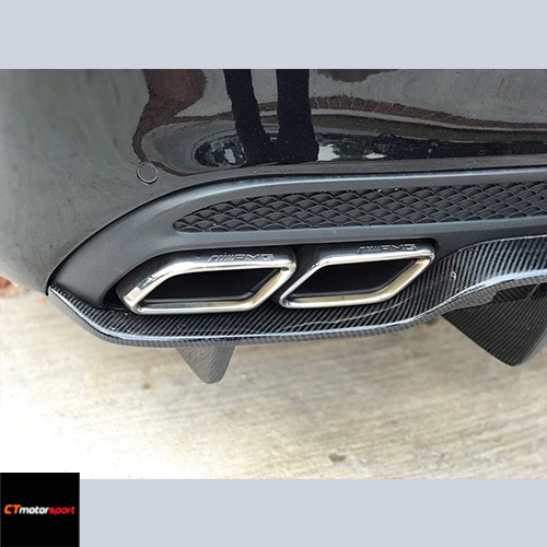 Mercedes Benz C-Class W205 Installed C63 With Carbon Fibre PSM Diffuser