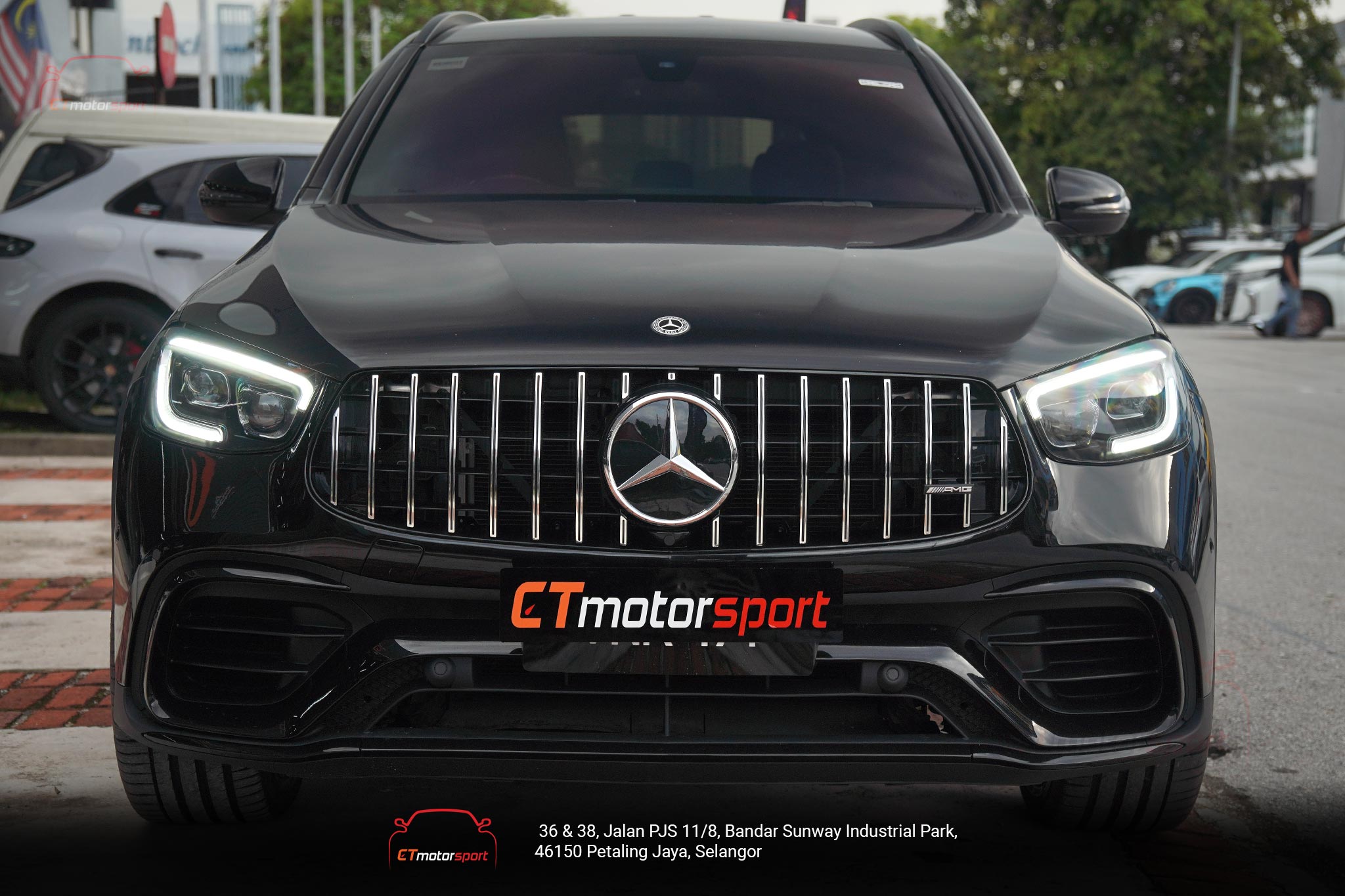 Mercedes Benz GLC SUV X253 Full Conversion GLC63 facelift 2020 Bodykit Set 