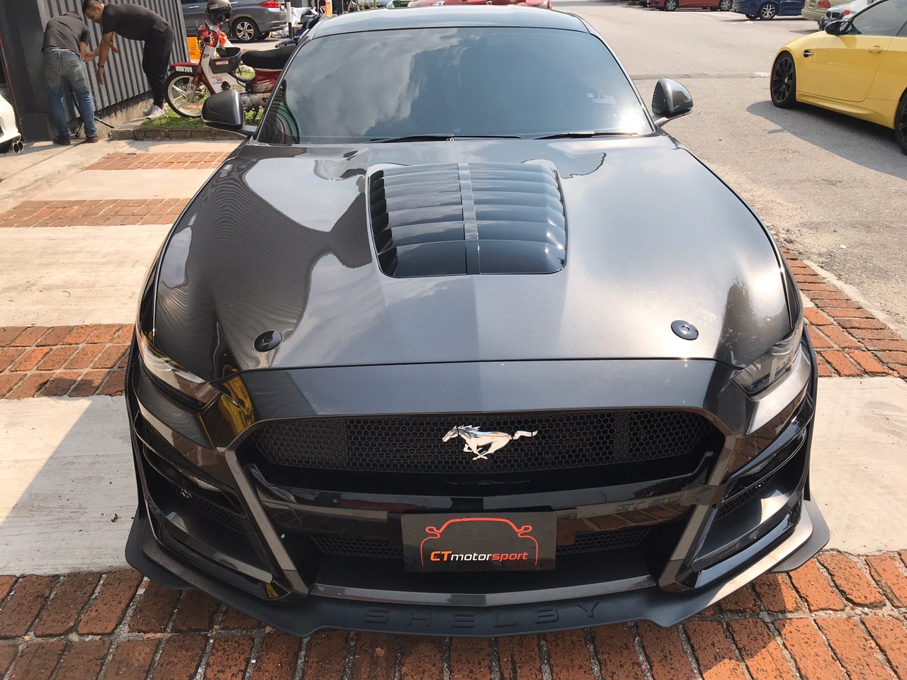 Ford Mustang 2.3 / 5.0 Installed GT500 Front Hood Bonnet