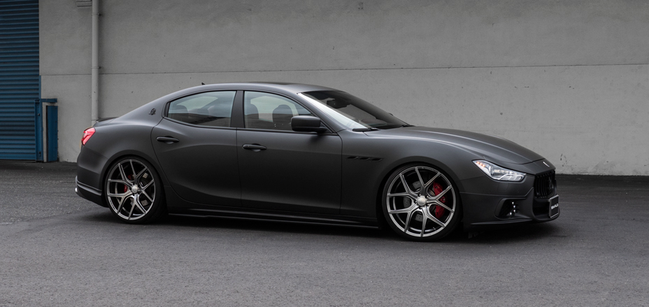 Maserati Ghibli Installed Full Conversion WALD Kit