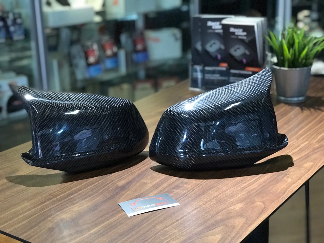 BMW F10 5 Series Installed M5 Style Carbon Fibre Side Mirror Replacement 