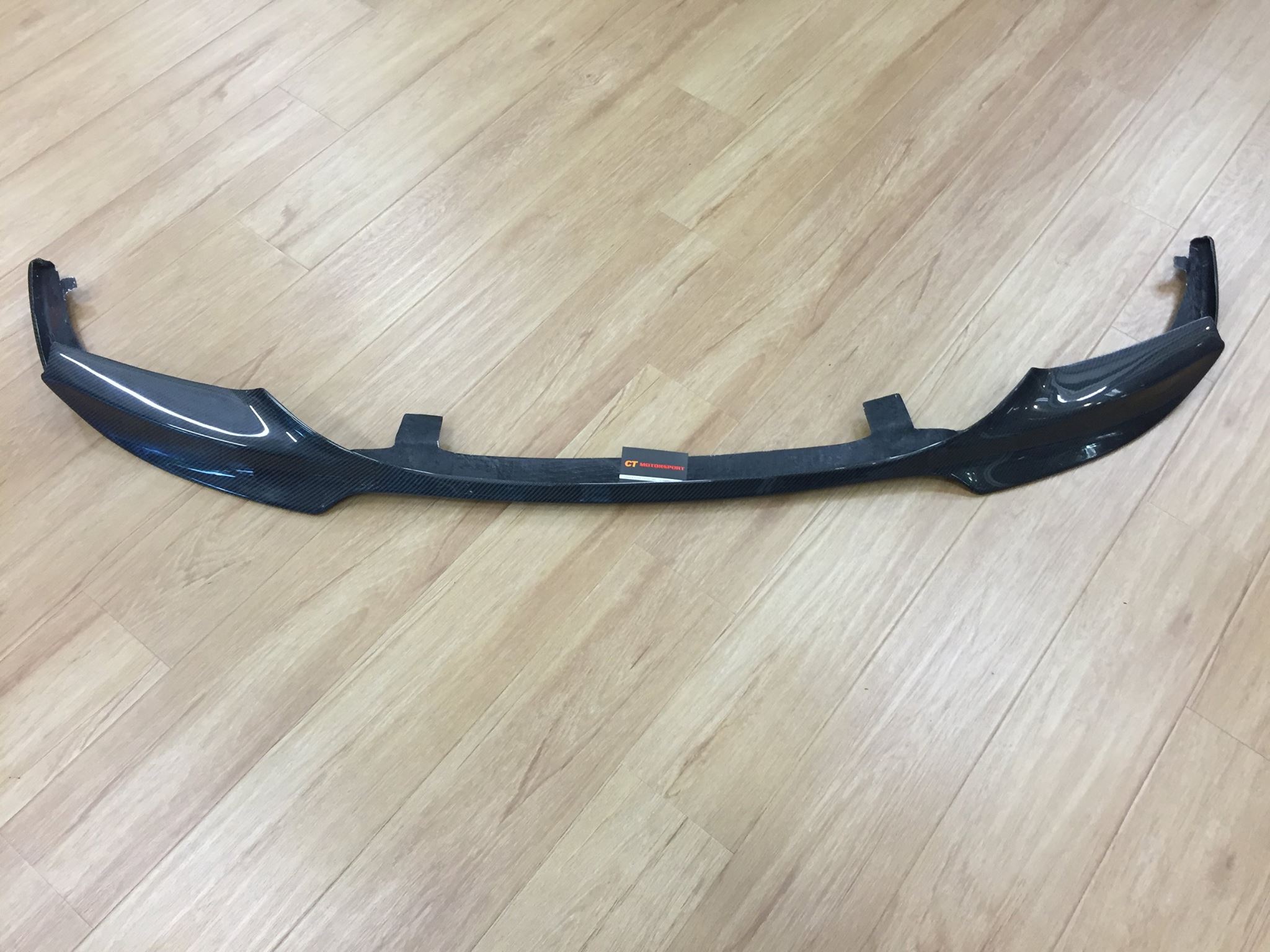 BMW F10 5 Series Installed Vorsteiner Carbon Fibre Front Lip