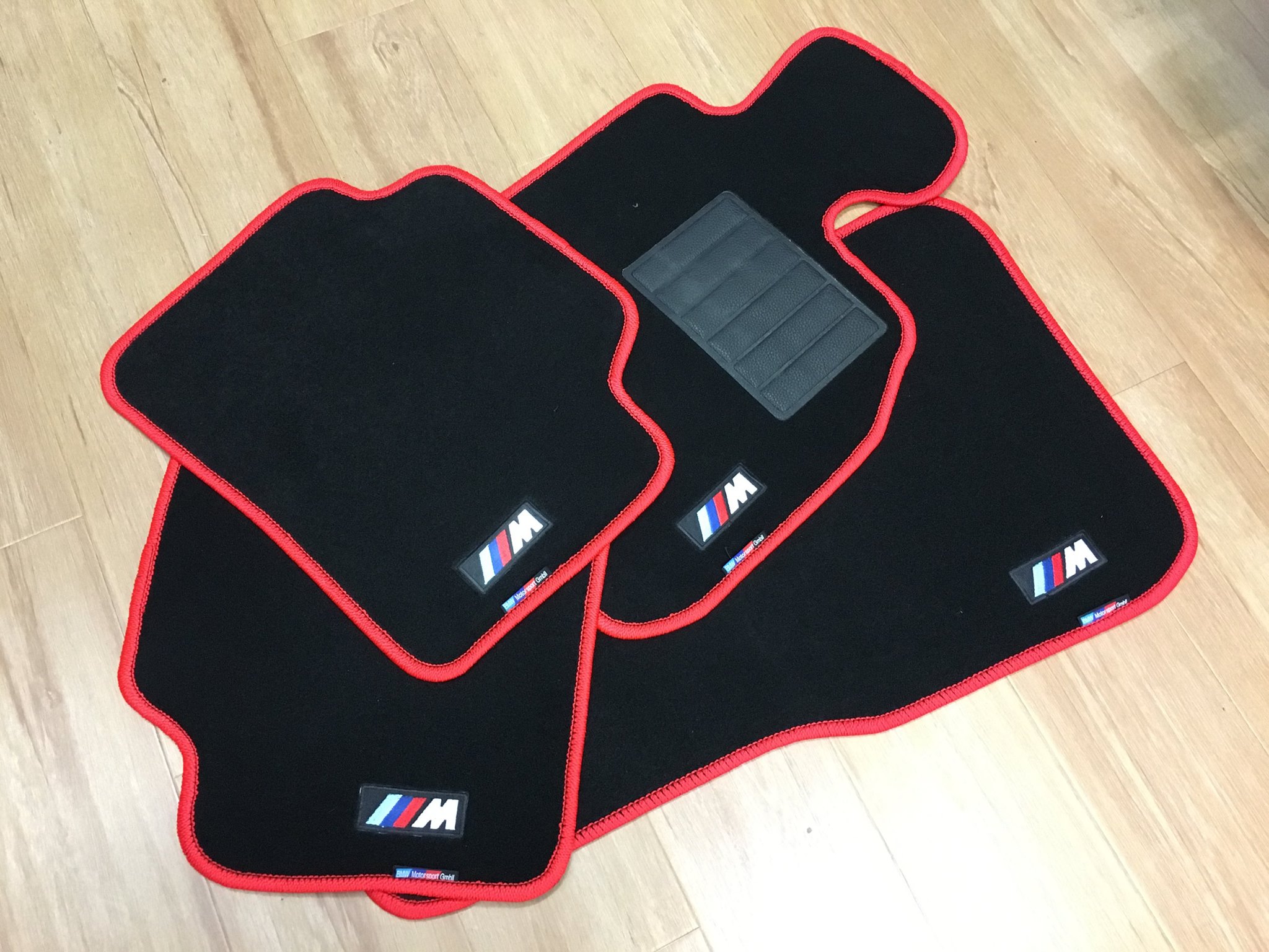 BMW F10 5 Series Installed Custom Fitted MSport Floor Mat