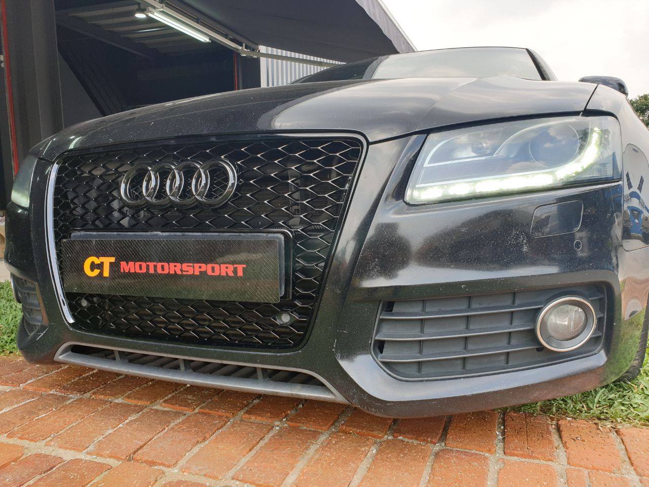 Audi A5 S5 B8 RS5 Front Grill Full Black