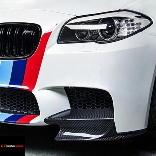 BMW F10 5 Series Installed M5 Carbon Fiber Splitter AN Bodykit (2pcs) 