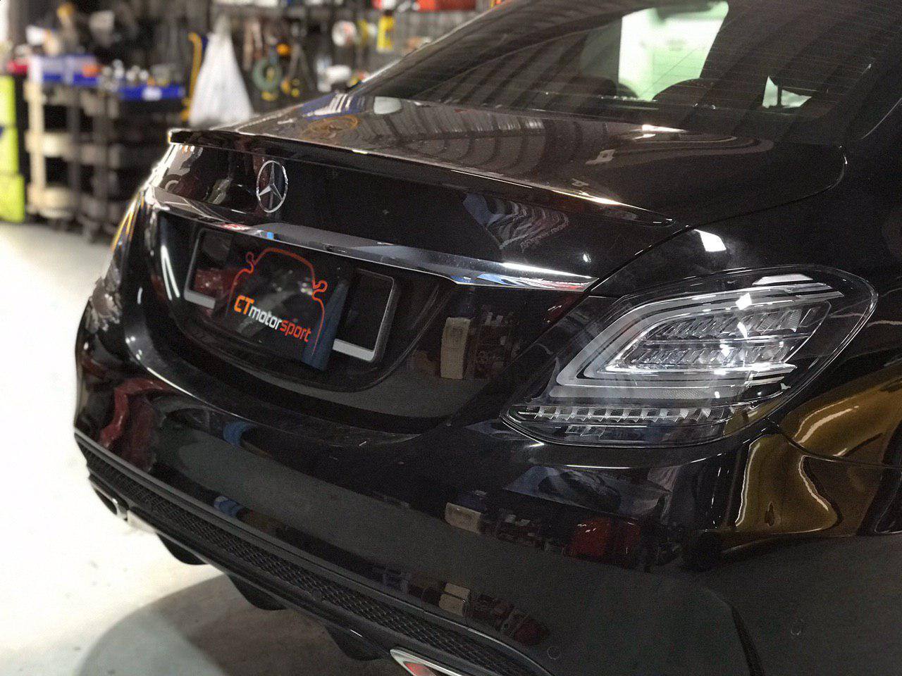 Mercedes Benz C-Class W205 Installed Albino Rear Lamp