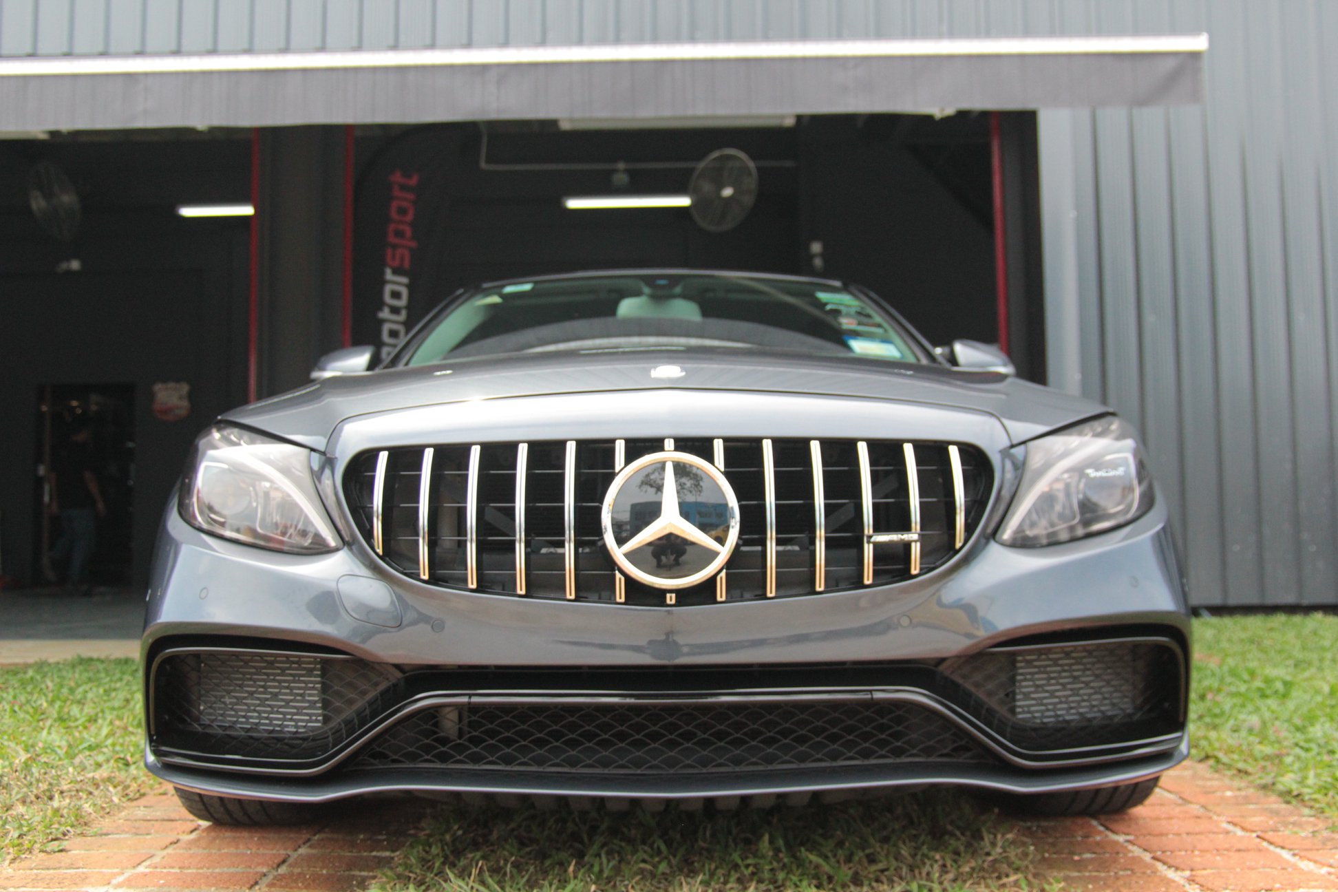 Mercedes Benz C-Class W205 Installed C63 Pre-Facelift Bodykit