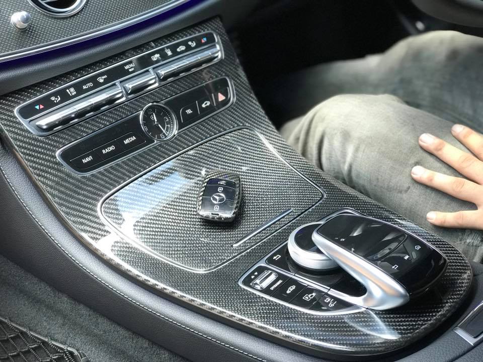 Mercedes Benz W213 E-Class Install Carbon Fiber Centre Console