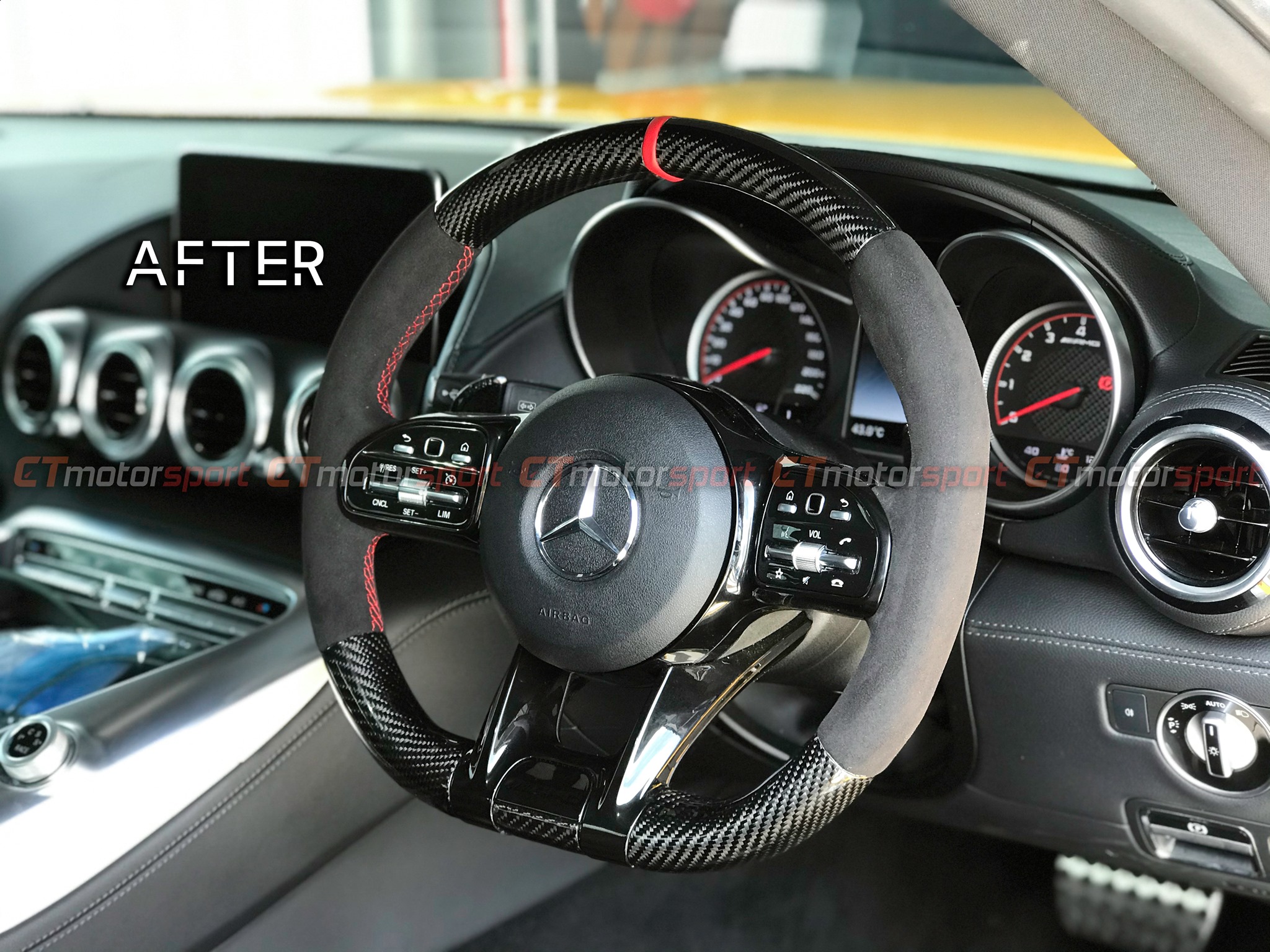 Mercedes Benz A-Class W176 Installed Black Series Facelift Steering