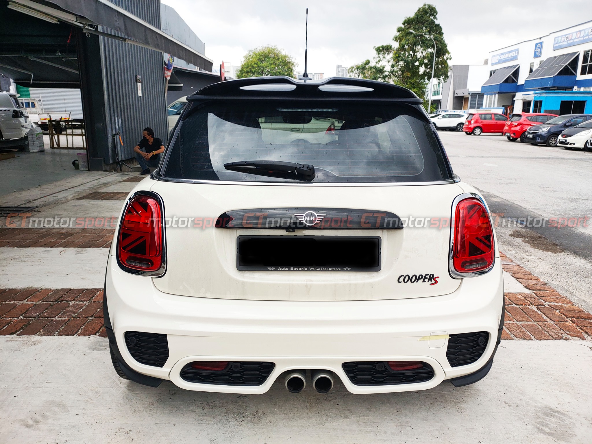 MINI Cooper / Cooper S F55 F56 Installed JCW Rear Spoiler