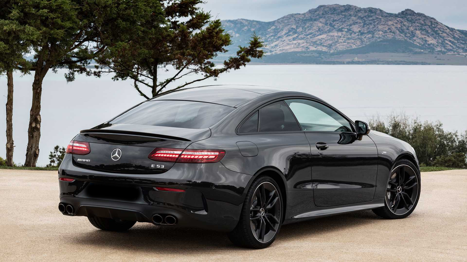 Mercedes Benz E-Class Coupe C238 Installed E53 Rear Diffuser