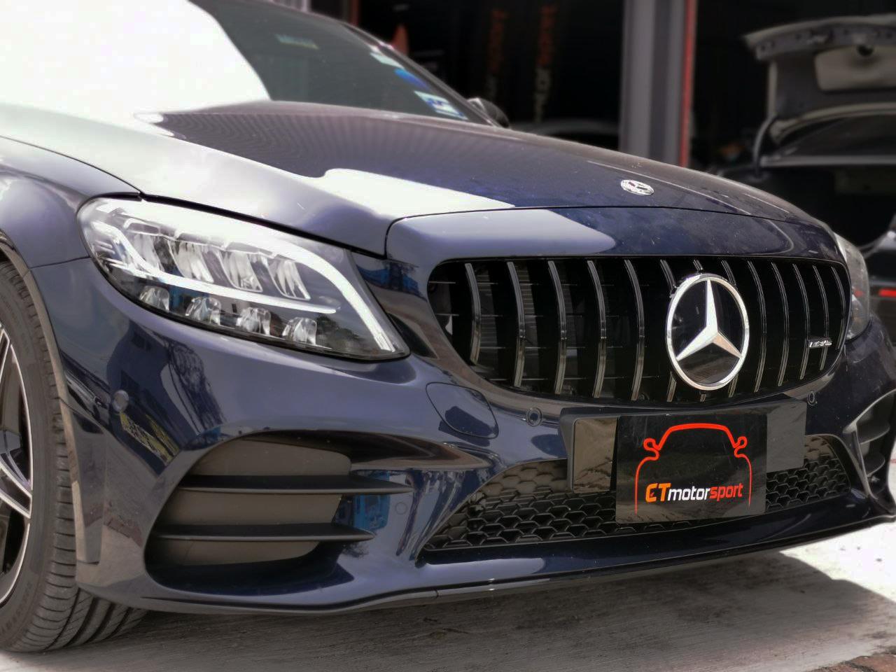 Mercedes-Benz C-Class W205 Installed C43 Facelift Front Bumper