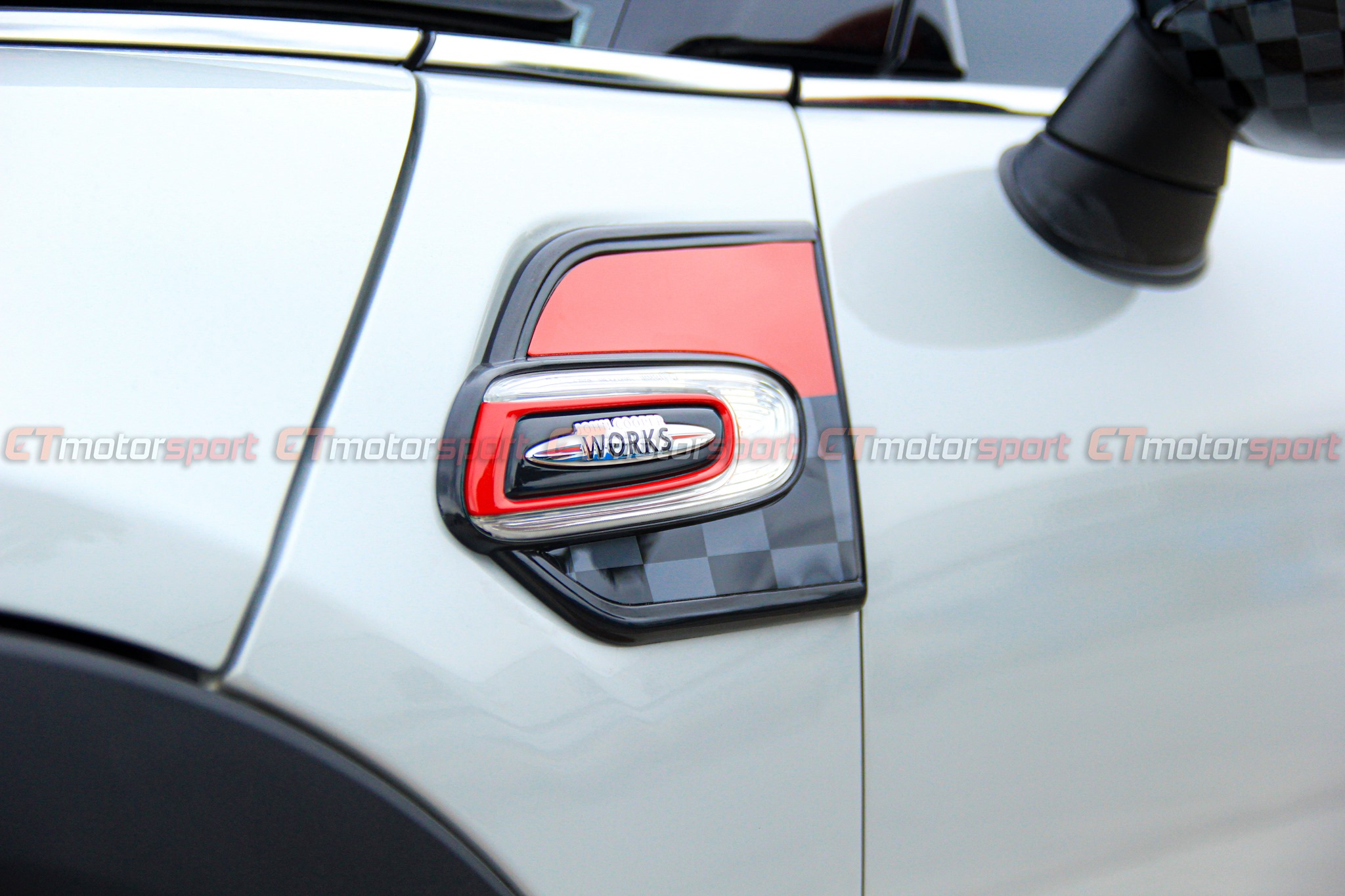 MINI Cooper / Cooper S F55 F56 Installed JCW Side Fender Cover
